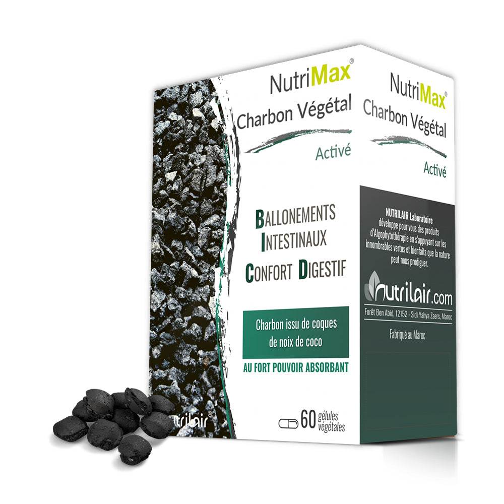 NUTRILAB CHARBON VEGETAL B30 GELULES main image 0