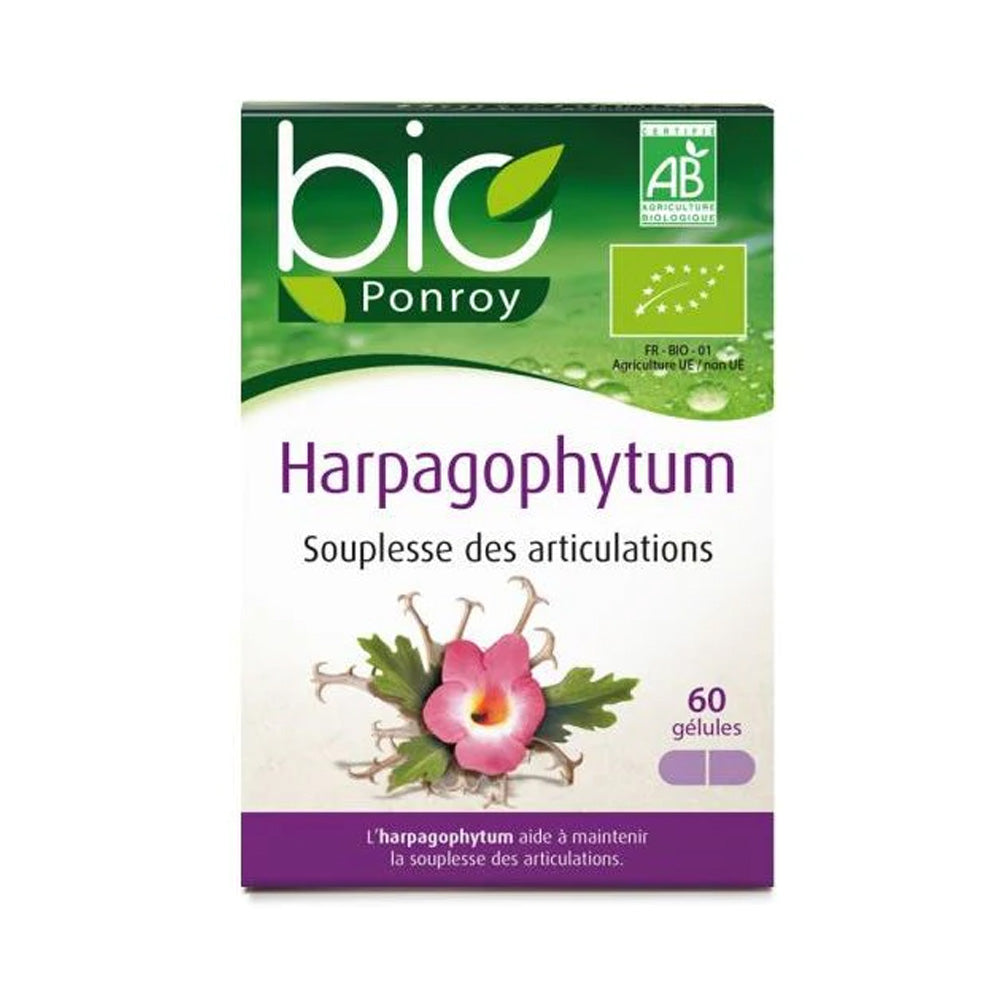 Bio Ponroy Harpagophytum 60 Gélules nova parapharmacie prix maroc casablanca