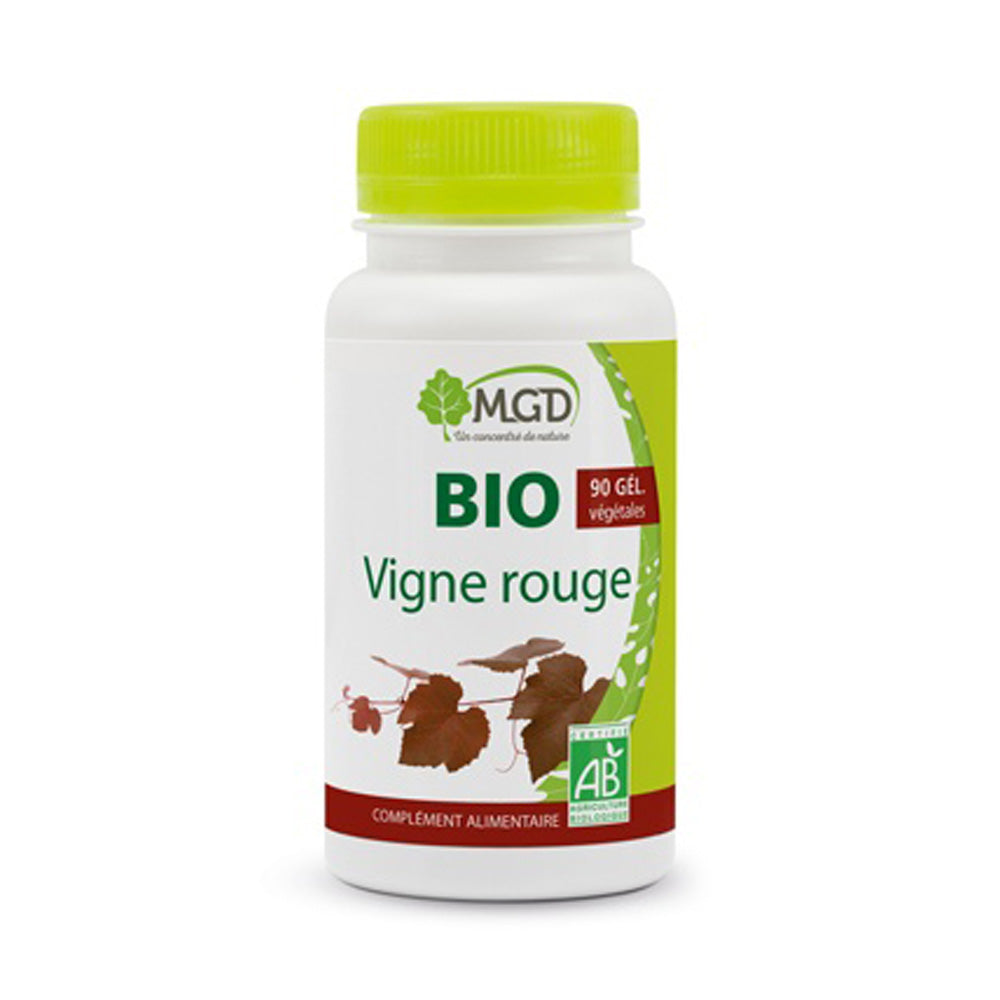 Mgd Nature Vigne Rouge Bio 90 Gélules nova parapharmacie prix maroc casablanca