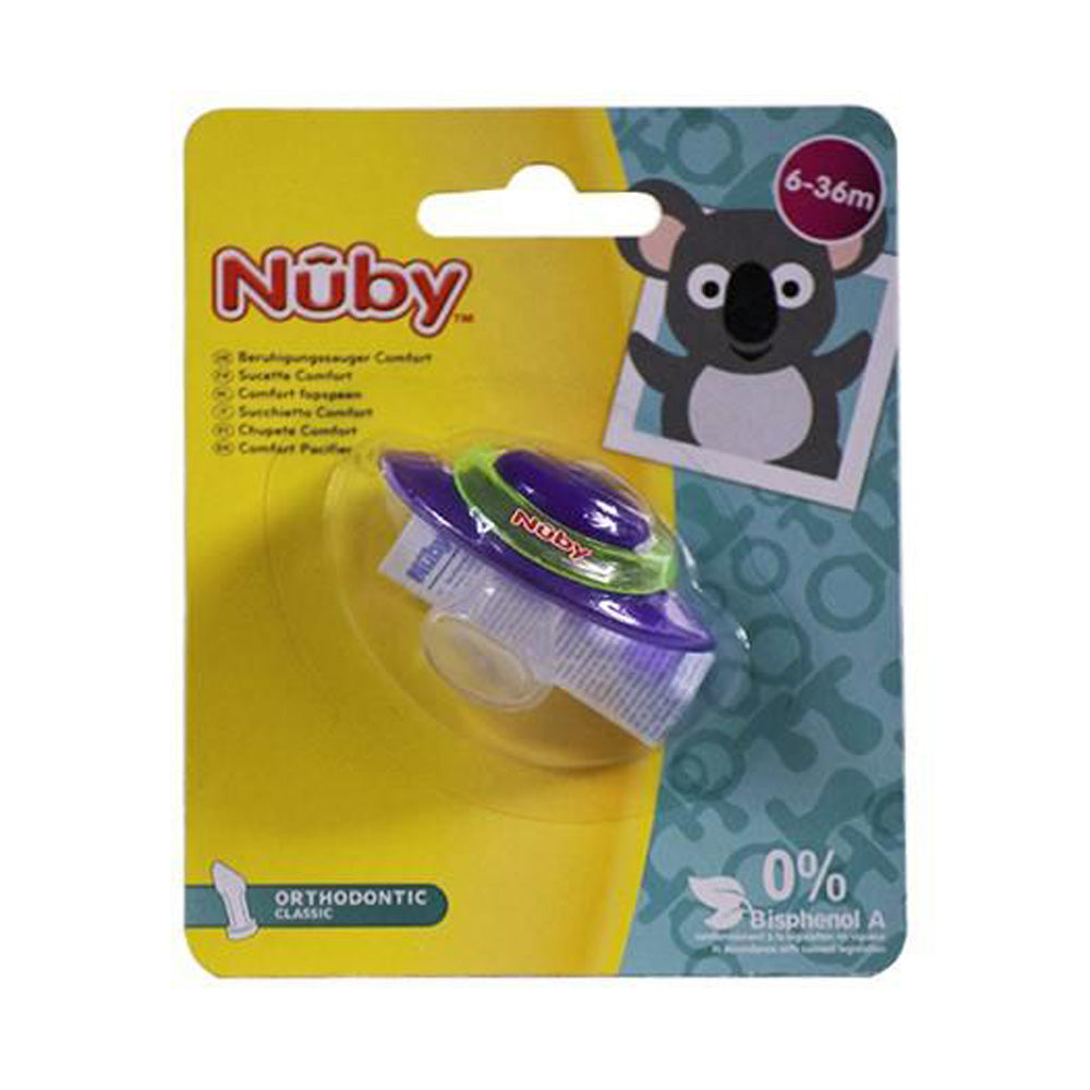 Nuby Sucettes Orthodontique Classic 6-36 Mois