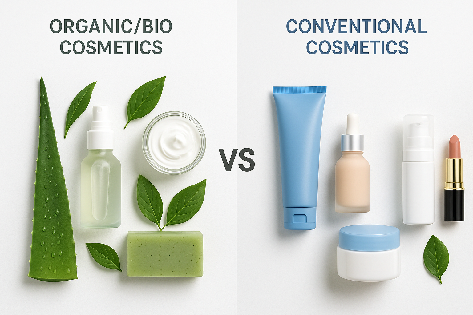 Cosmétiques Bio vs Conventionnels : Que Choisir pour votre Peau ?