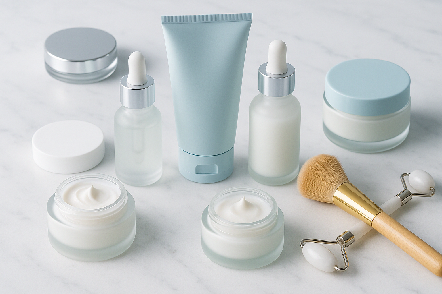 Produits cosmétiques et soins visage pour routine beauté quotidienne - Nova Parapharmacie Maroc