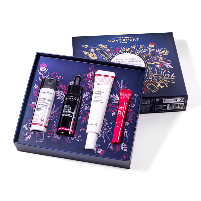 Produits Novexpert Coffret Premium Acide Hyaluronique soins anti-âge hydratation sérum crème routine complète - novaparapharmacie