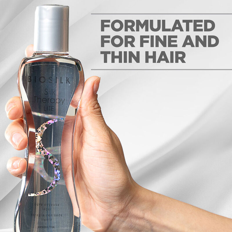 BIOSILK Silk Therapy Lite Sérum 67ml formulé cheveux fins formule ultra-légère protéines soie réparation - novaparapharmacie