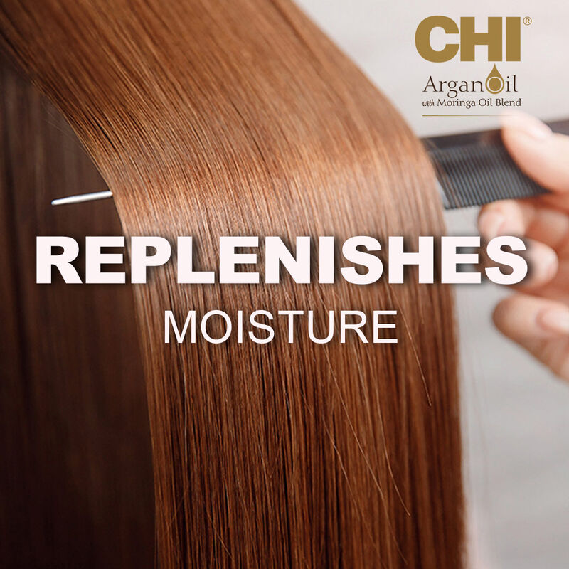 CHI 340ml Argan Oil après-shampooing huile d'argan sans parabène brillance - novaparapharmacie