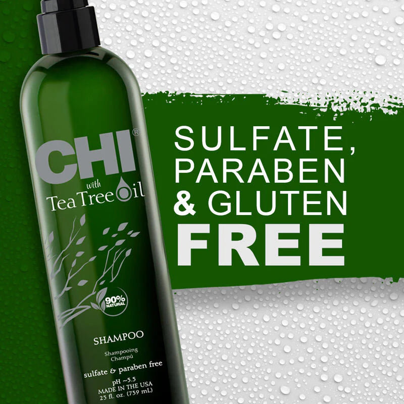 Chi Tea Color CHI Tea Tree Oil Shampooing Huile d'Arbre à Thé 340ml Purifiant ...