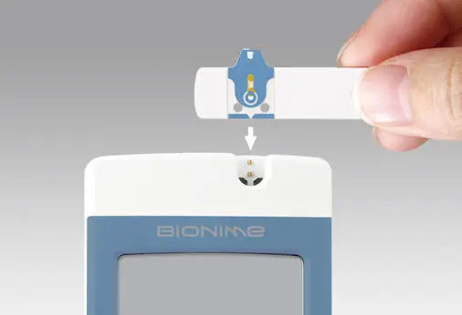 Lecteur glycémie BIONIME GS260 bandelettes diabète pack complet précision - novaparapharmacie