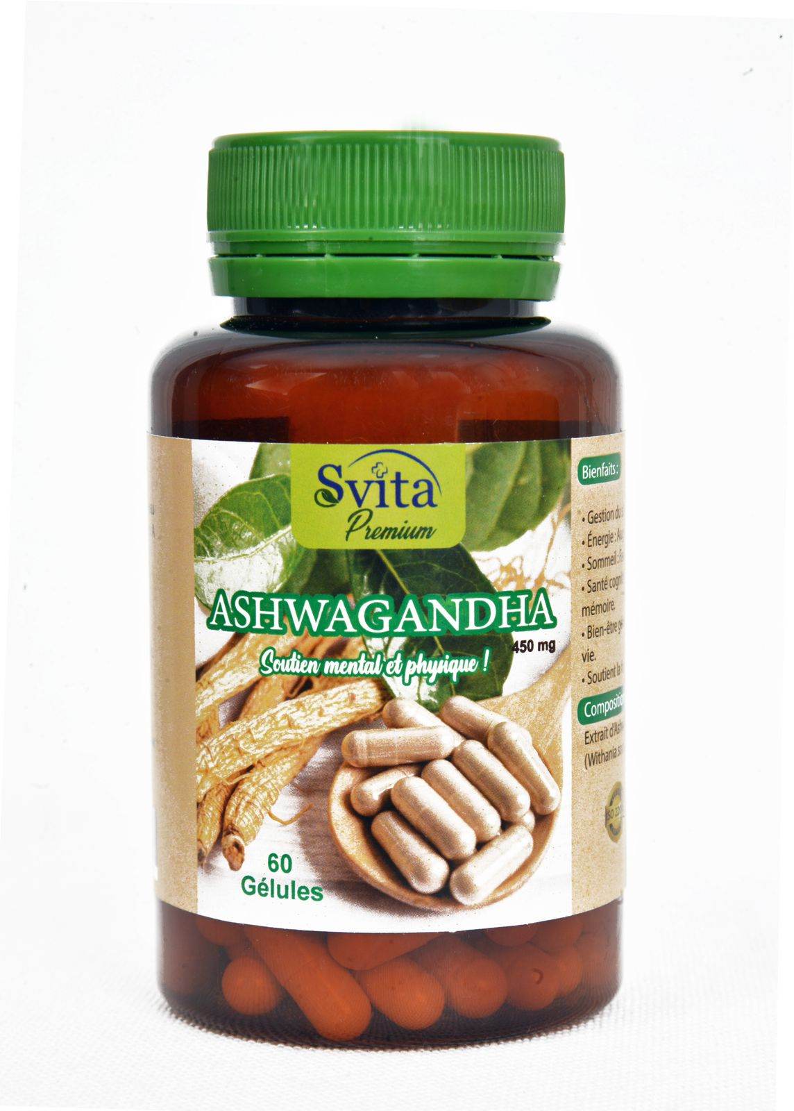 Svita Premium Ashwagandha 60 Gélules - Nova Parapharmacie