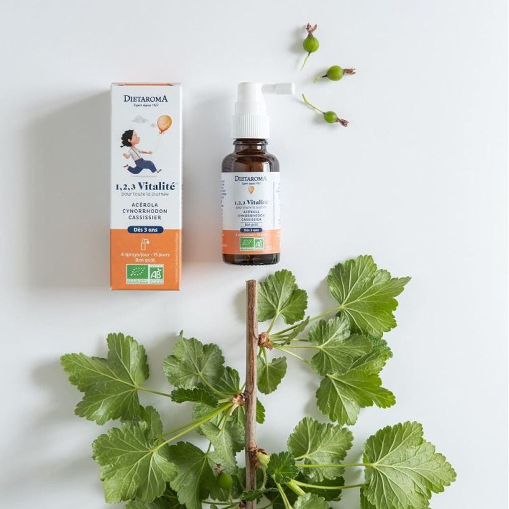 Dietaroma 1,2,3 Vitalité Pour Toute La Journée 30ml