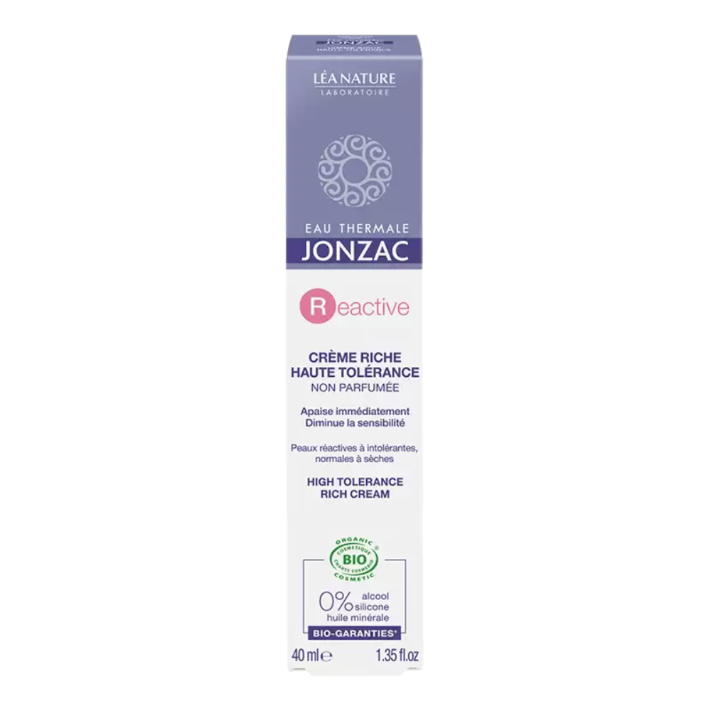 Jonzac Reactive Creme Riche Haute Tolerance 40ml