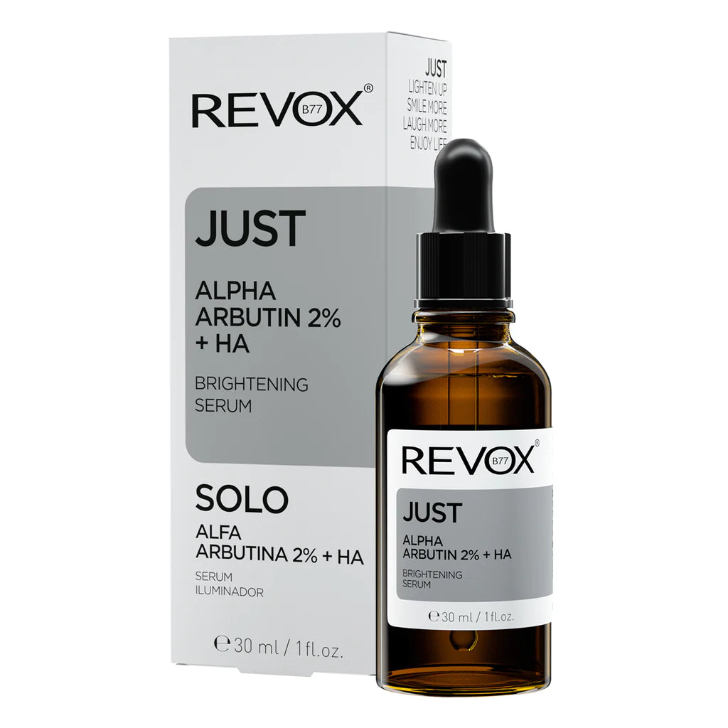 Revox Just Alpha Arbutin 2% + Acide Hyaluronique Sérum Éclaircissant – 30ml