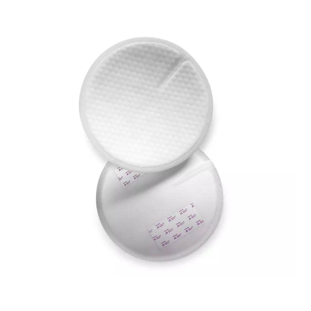 Coussinets AVENT 60 Jour SCF254/61 allaitement jetables anti-fuites 4 épaisseurs peau sèche lot 60 protection fuites lait microcapteurs - novaparapharmacie