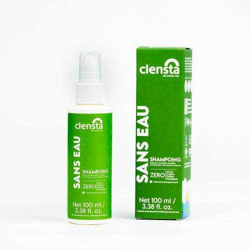 Clensta Shampoing Sans Eau 100ml nettoyant capillaire sec voyage pratique formule innovante sans rinçage - novaparapharmacie