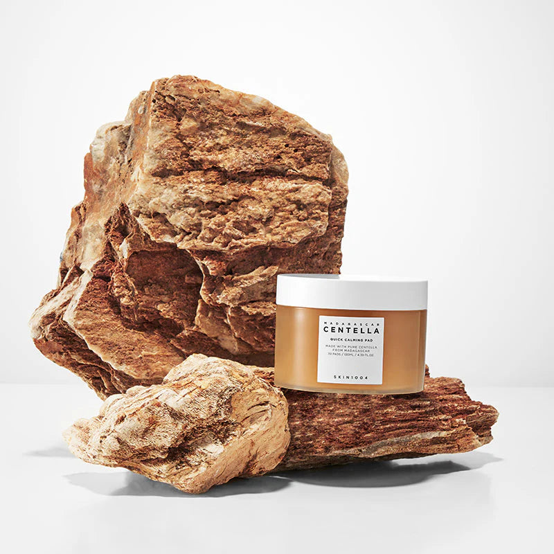 MADAGASCAR CENTELLA Quick Calming Pad 70 Pads 130ml pads apaisants centella Madagascar action rapide double face exfoliation - novaparapharmacie