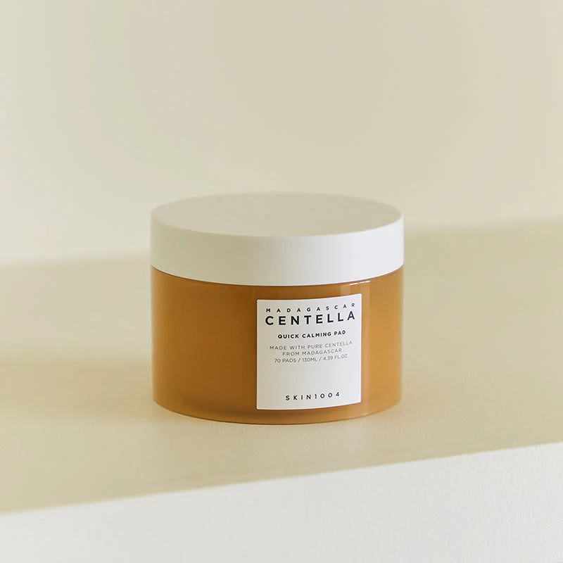 MADAGASCAR 70 Pads CENTELLA Quick Calming Pad 130ml pads apaisants centella Madagascar action rapide multi-usages - novaparapharmacie