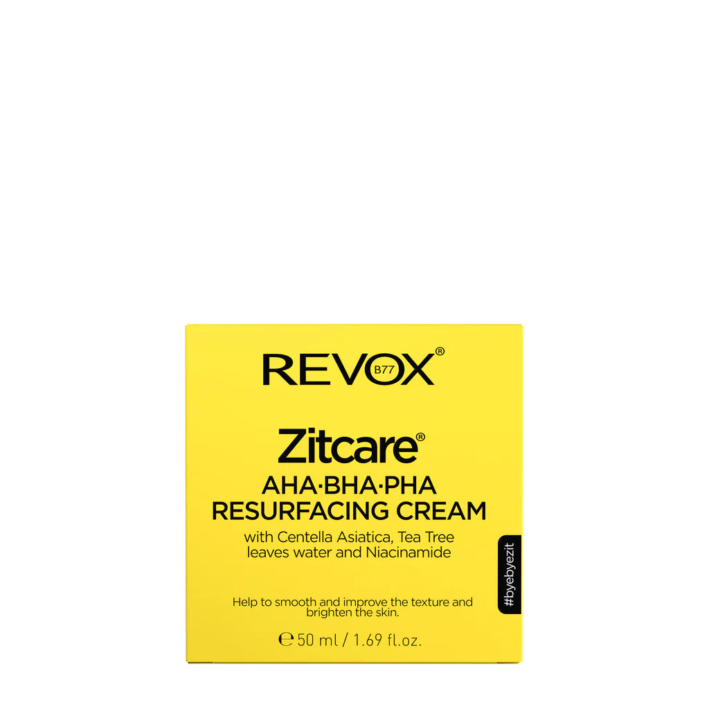 Revox Zitcare AHA.BHA.PHA Crème Resurfaçante – 50ml