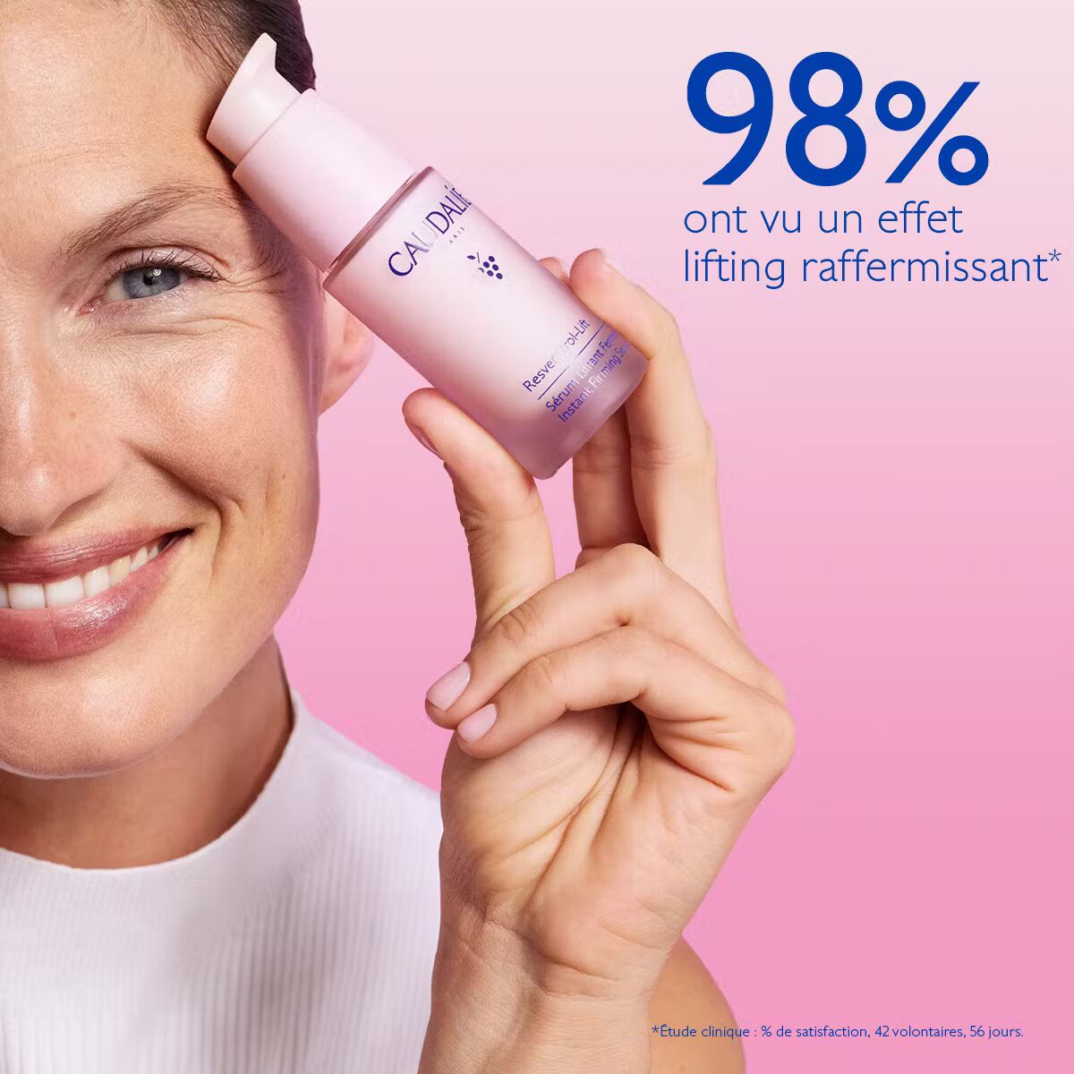 CAUDALIE 30ml Resveratrol-Lift Sérum résultats cliniques fermeté liftant anti-rides - novaparapharmacie