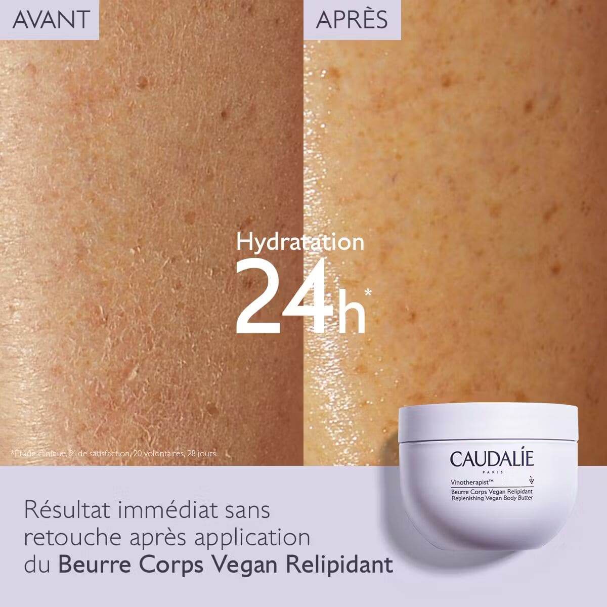 Caudalie Vinotherapist Beurre Corps Vegan Relipidant 250ml - Nova Parapharmacie