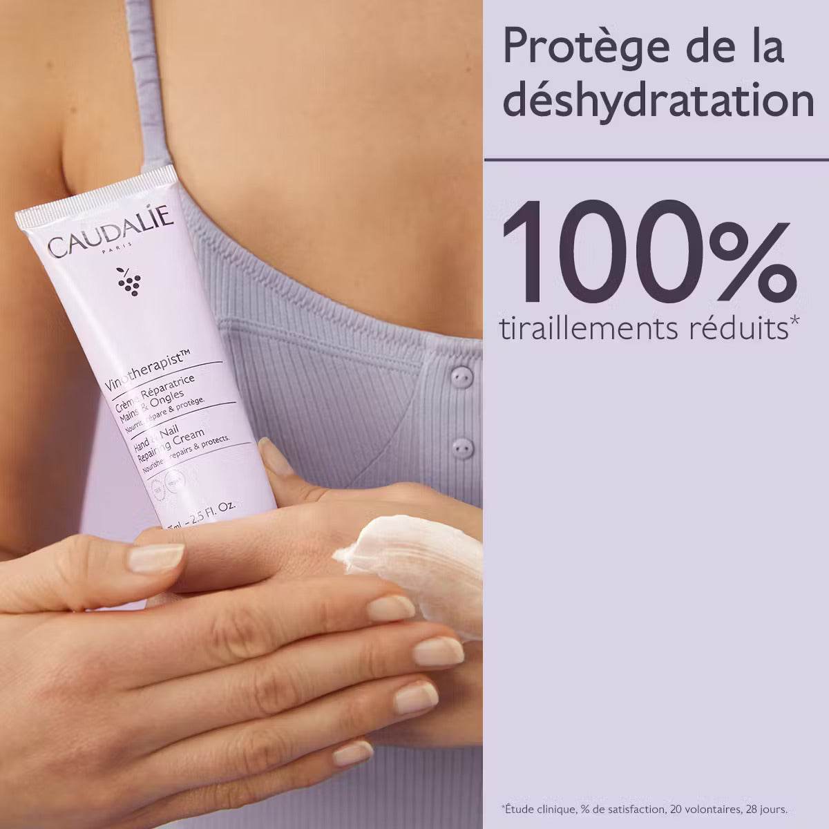 Caudalie Vinotherapist Crème Réparatrice Mains et Ongles 75ml - Nova Parapharmacie