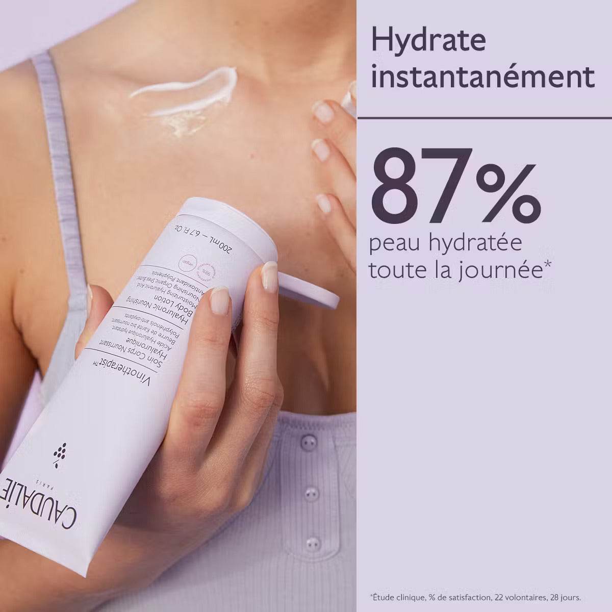 Caudalie Vinotherapist™ Soin Corps Nourrissant Hyaluronique 200ml - Hydratation 24h - Nova Parapharmacie
