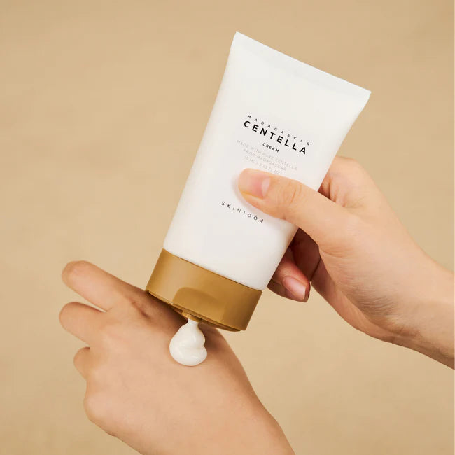 Apaisante MADAGASCAR CENTELLA CREAM 75ml crème centella asiatica Madagascar hydratation profonde peau sensible barrière renforcée - novaparapharmacie