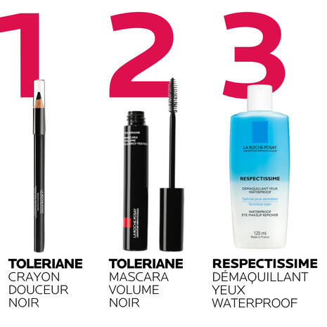 La Roche-Posay Toleriane Crayon Noir Douceur crayon yeux noir maquillage peaux sensibles hypoallergénique doux - novaparapharmacie