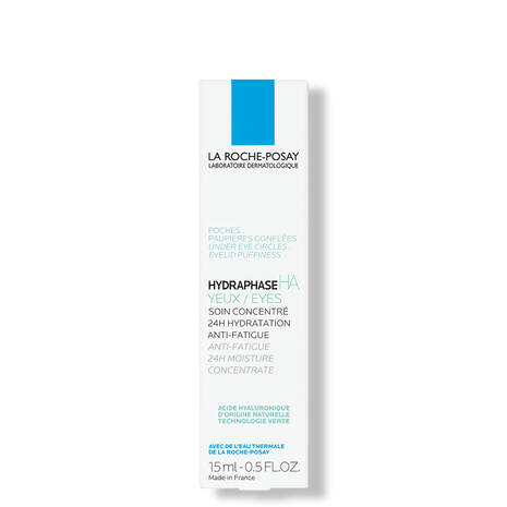 La Roche-Posay Hydraphase HA Yeux 15ml - Soin Contour des Yeux Acide Hyaluronique Anti-Poches