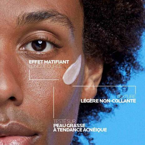 La Roche-Posay Effaclar MAT vue alternative hydratant sébo-régulateur peaux grasses mixtes matifiant anti-brillance - novaparapharmacie