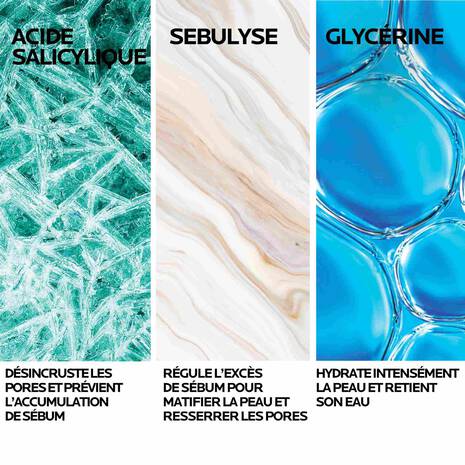 La Roche-Posay Effaclar MAT formule hydratant sébo-régulateur peaux grasses mixtes matifiant actifs régulateurs - novaparapharmacie