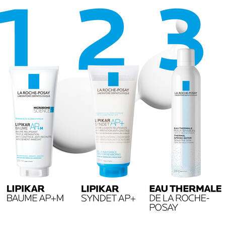 La Roche-Posay Lipikar Syndet AP+ Pain Nettoyant 200ml Peaux Atopiques Sèches Irritées Soin Quotidien - novaparapharmacie