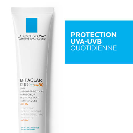 Texture Effaclar Duo+ SPF30 Application Légère Crème Fluide Anti-Imperfections Protection UV - novaparapharmacie