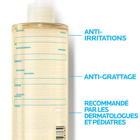 Formule Lipikar Huile Lavante AP+ Agents Relipidants Niacinamide Aqua Posae Filiformis Peaux Sensibles - novaparapharmacie