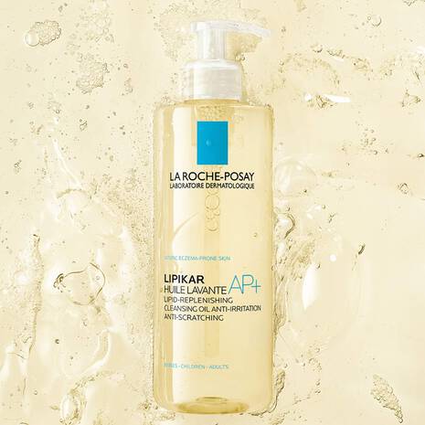 La Roche-Posay Lipikar Huile Lavante AP+ 400ml Huile Douche Peaux Atopiques Sèches Irritées Nettoyage - novaparapharmacie