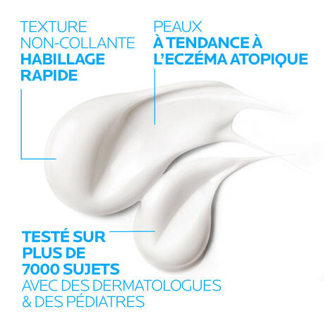 Texture Baume Lipikar AP+M Application Douce Absorption Rapide Hydratation Intensive Peaux Atopiques - novaparapharmacie