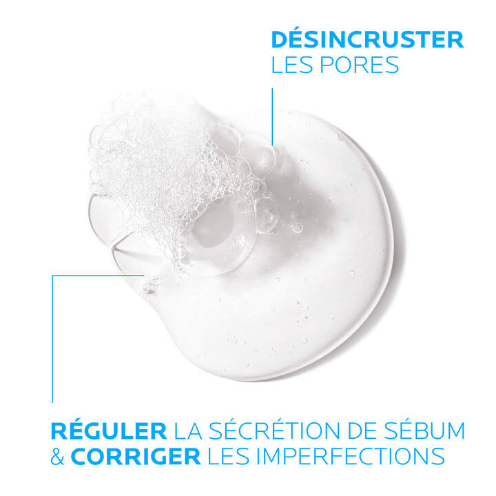 Texture Gel Effaclar Micro-Peeling Application Moussante Exfoliation Douce Peaux Grasses Acnéiques - novaparapharmacie