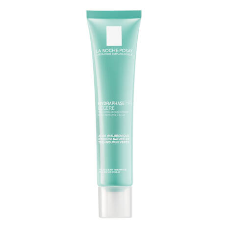 La Roche-Posay Hydraphase HA Intense Légère 50ml tube blanc bleu soin réhydratant acide hyaluronique peaux sensibles - novaparapharmacie