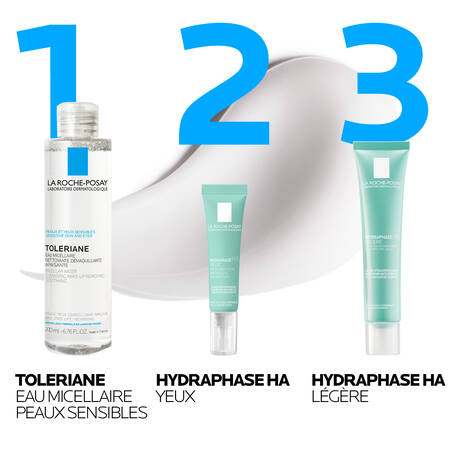 La Roche-Posay Hydraphase HA Intense gamme soin réhydratant acide hyaluronique peaux sensibles collection - novaparapharmacie