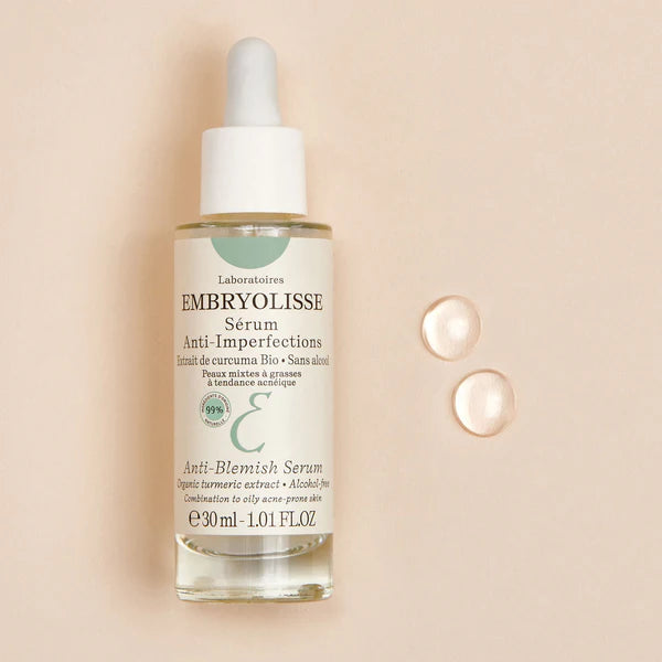 Embryolisse texture formule sérum anti-imperfections acné pores resserrés éclat base légère rapide - novaparapharmac