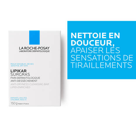 Application Pain Dermatologique Lipikar Nettoyage Quotidien Doux Mousse Onctueuse Peaux Sèches - novaparapharmacie