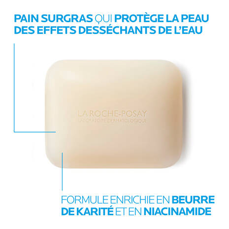 Texture Pain Surgras Lipikar La Roche-Posay Formule Douce Agents Surgraissants Peaux Sensibles - novaparapharmacie