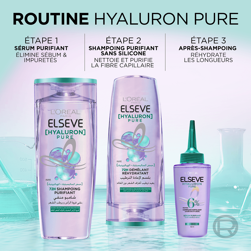 ⭐ ELSEVE Hyaluron Pure Pack Sérum 100ml + Shampooing 200ml Livraison ...