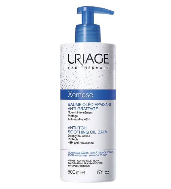 URIAGE Xémose Baume Oléo-Apaisant 500ml anti-grattage peaux atopiques karité - novaparapharmacie
