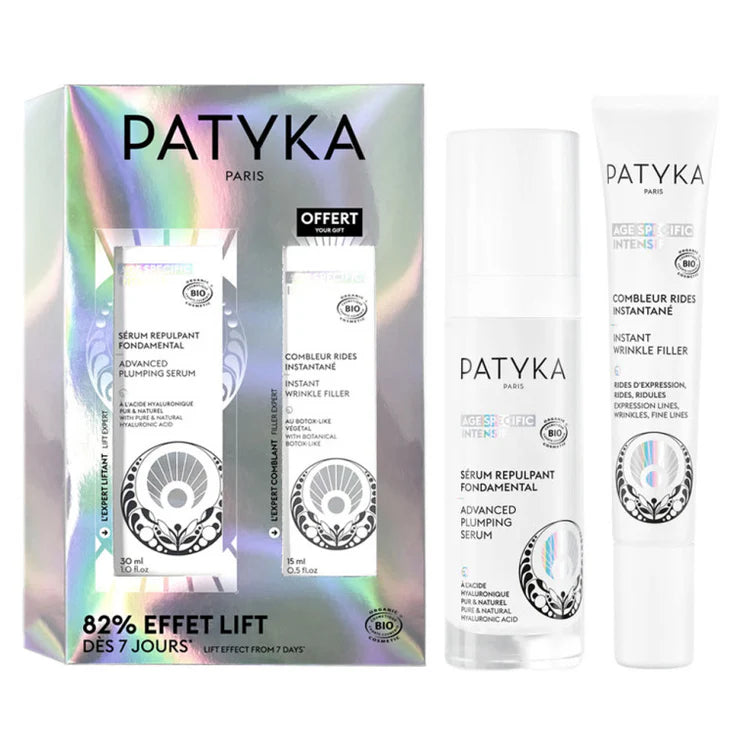 PATYKA PACK Sérum Repulpant Fondamental 30ml sérum anti-âge repulpant anti-rides fermeté bio acide hyaluronique peptides - novaparapharmacie