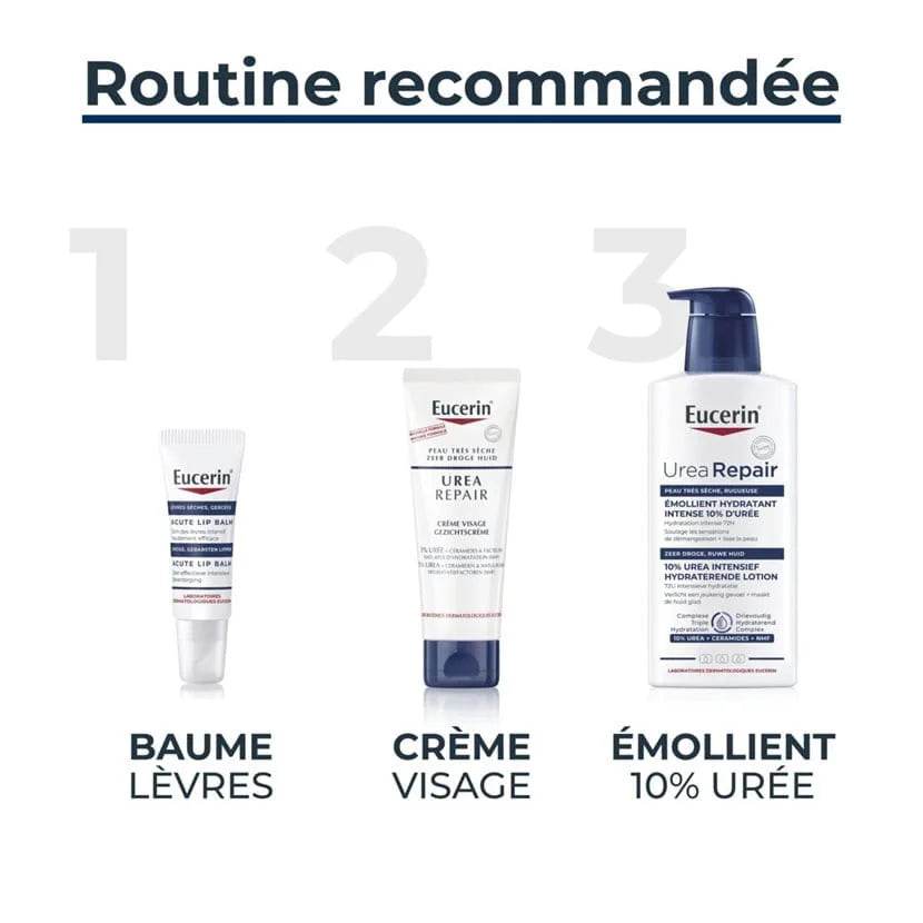 Tube Eucerin UreaRepair Crème Visage 5% Urée 50ml Nova Para Maroc livraison rapide