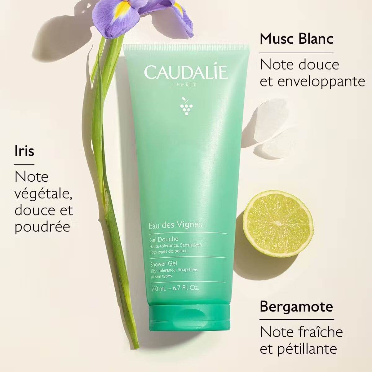 Caudalie Gel Douche Eau des Vignes 200ml - Nova Parapharmacie