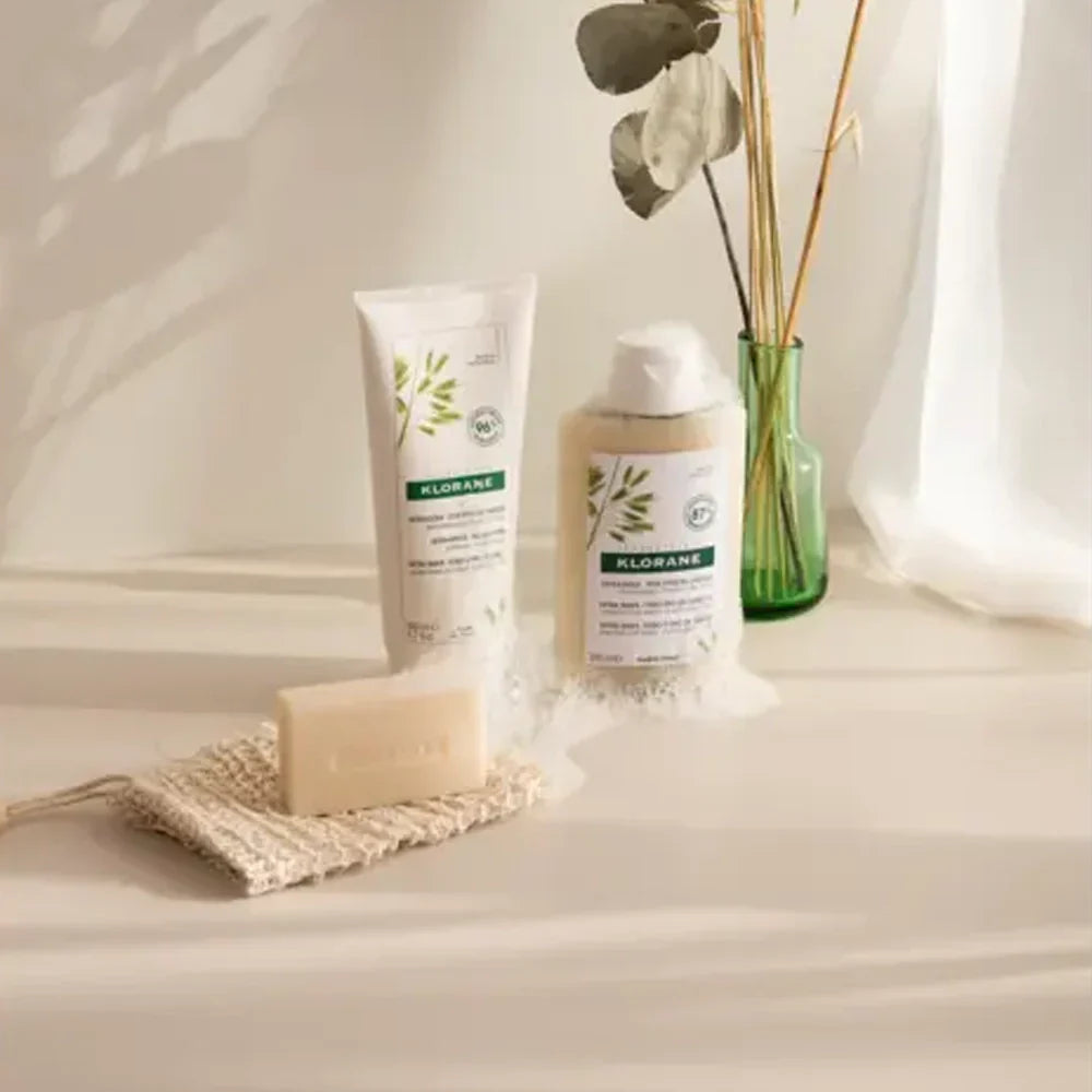 Klorane Shampooing Lait Avoine 400ml Cheveux Délicats Sensibles Douceur Protection Apaisement - novaparapharmacie
