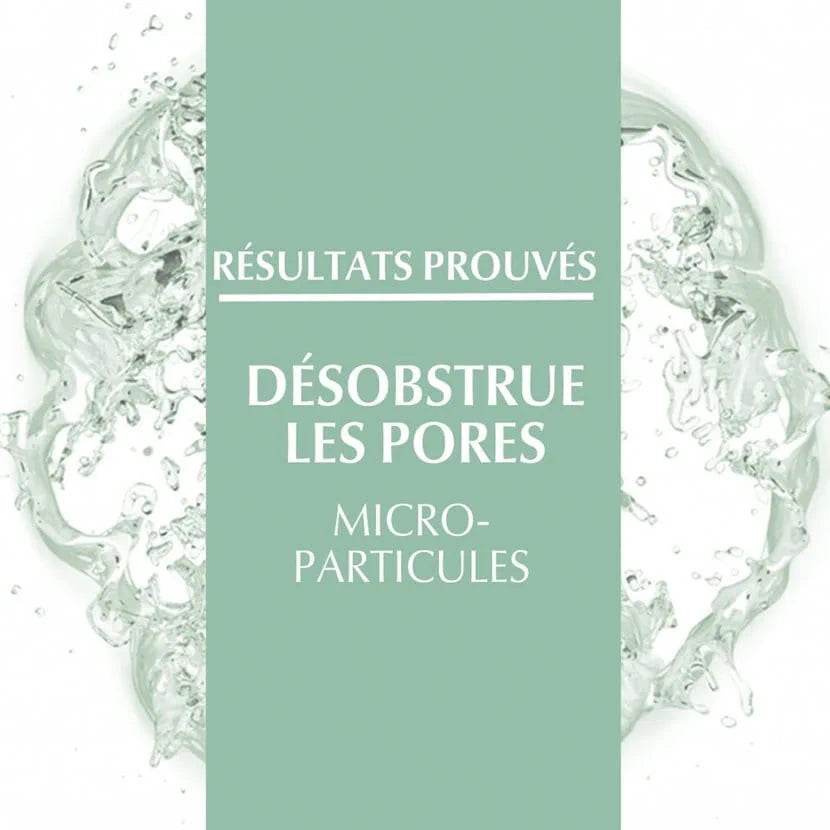 Eucerin DermoPure Gommage résultats exfoliant purifiant peaux grasses acné points noirs micro-particules peau lisse purifiée dermatologie