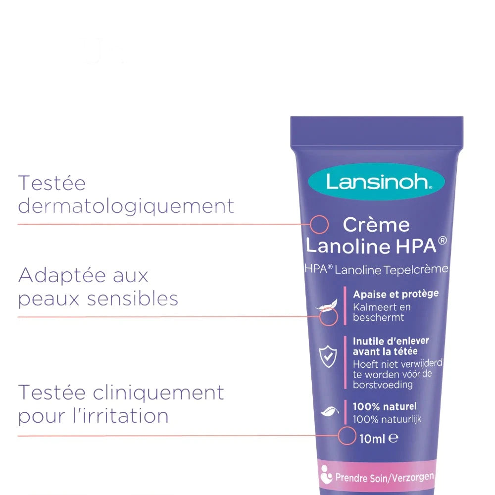 Lansinoh Hpa Crème lanoline Mamelons 10ml
