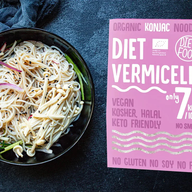 Diet Food Konjac Vermicelle 300g pâtes konjac minceur zéro calorie substitut pâtes régime - novaparapharmacie