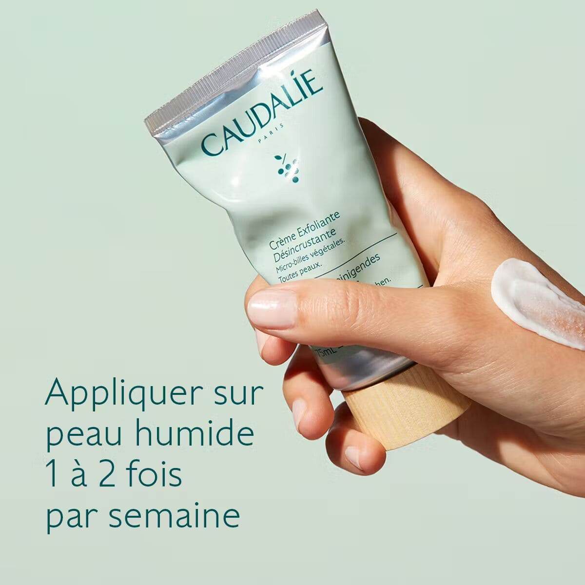Caudalie Crème Exfoliante Désincrustante 75ml - Gommage Doux Éclat Immédiat - Nova Parapharmacie